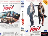 Opening and Closing to Midnight Run (1988) 1989 VHS (Australia)