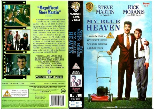 Opening to My Blue Heaven (1990) 1991 VHS (UK) (rental) | VHS