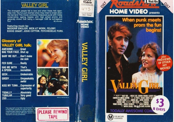 valley girl movie soundtrack songs