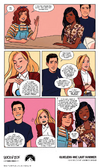 Clueless comic interior art cover