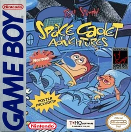 The Ren and Stimpy Show the Space Cadet Adventures Game Boy cover