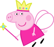 Wearing a fairy princess costume