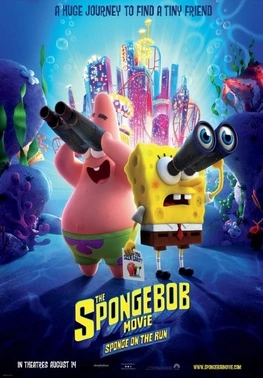 The SpongeBob Movie Sponge on the run cover