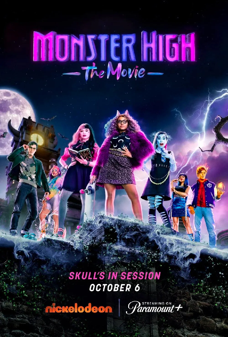 Live-action de 'Monster High' já está disponível na Paramount+;