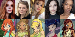 Fate The Winx Club - character comparison