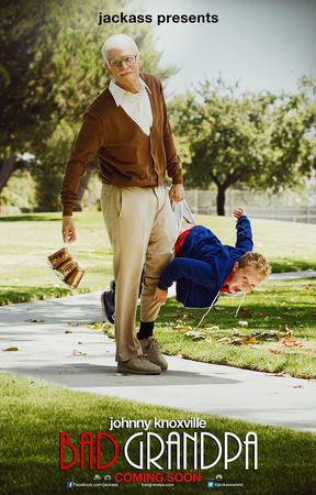 Jackass Presents Bad Grandpa Blu-ray Disc Johnny Knoxville