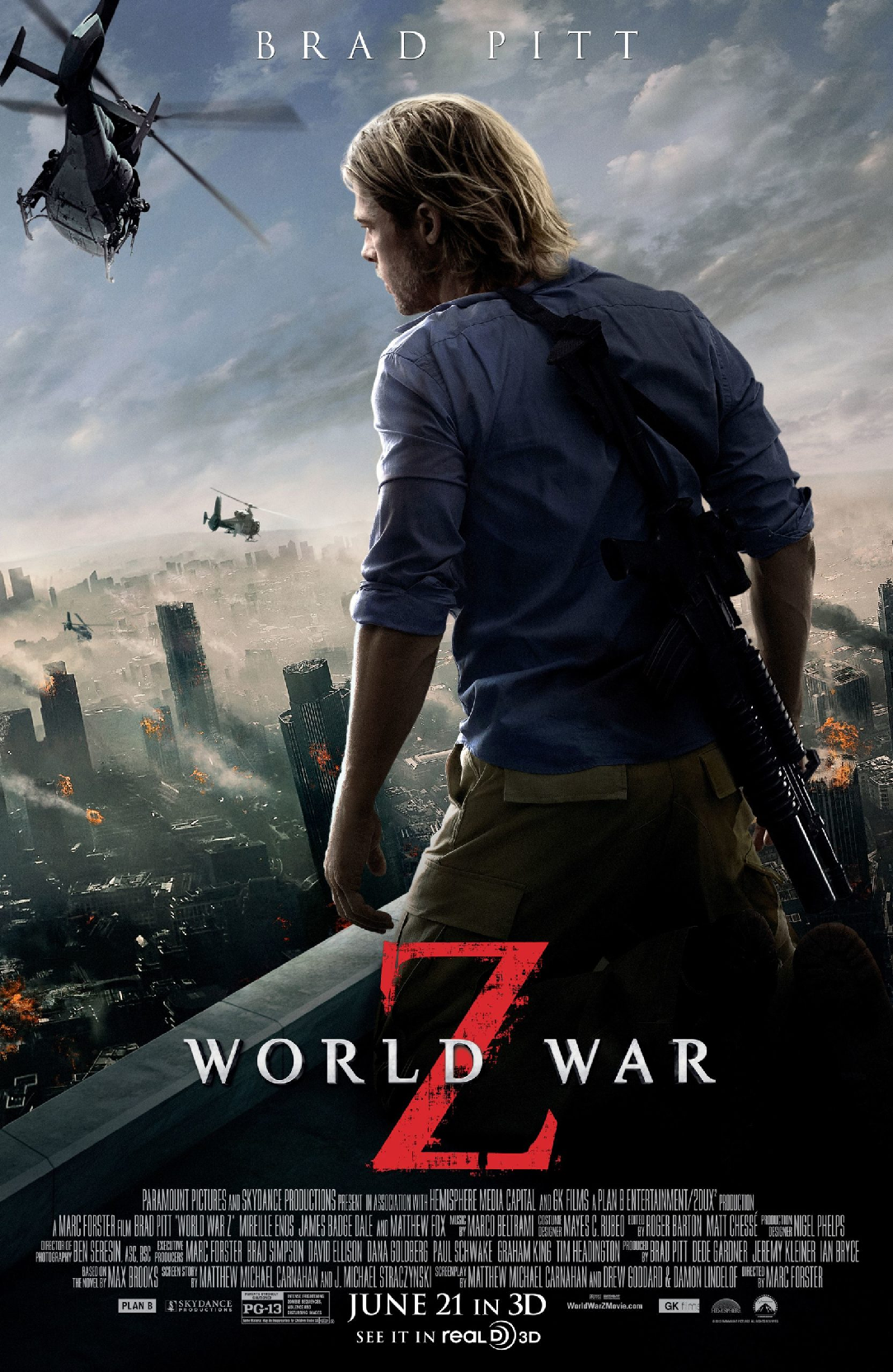 Fearing Chinese Censors, Paramount Changes 'World War Z' (Exclusive) -  TheWrap