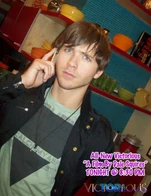 Dale with his cellphone.