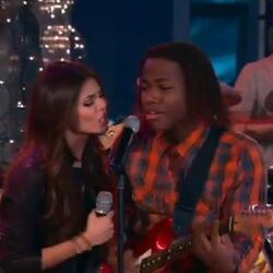 Tori Vega STOLE Andre song on the piano on Victorious 