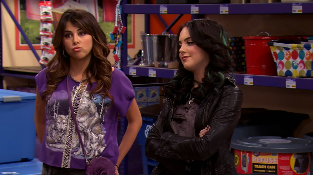 Victorious S02 Tori Vega Black Leather Jacket - New American Jackets