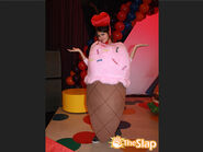 Tori in Ice Cream Costume from the "Diddly Bops"