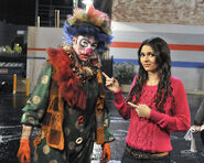 Promo pic: Tori and the creepy clown