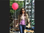 "This balloon is biodegradable. Tori is not, so please... don't release her into the air." - André from TheSlap