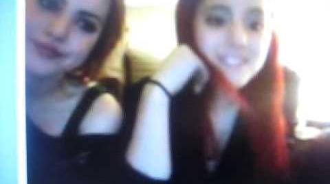 Ariana Grande and Liz Gilles Live Chat