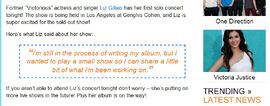 Liz Gillies New Album Proof