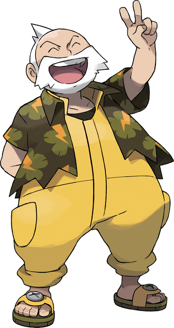 Personagens-Lideres de Gym (Hoeen) - World Pokémon New Adventure
