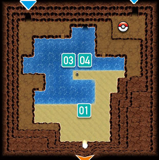 Pokemon Ruby, Sapphire and Emerald :: Map of Shoal Cave