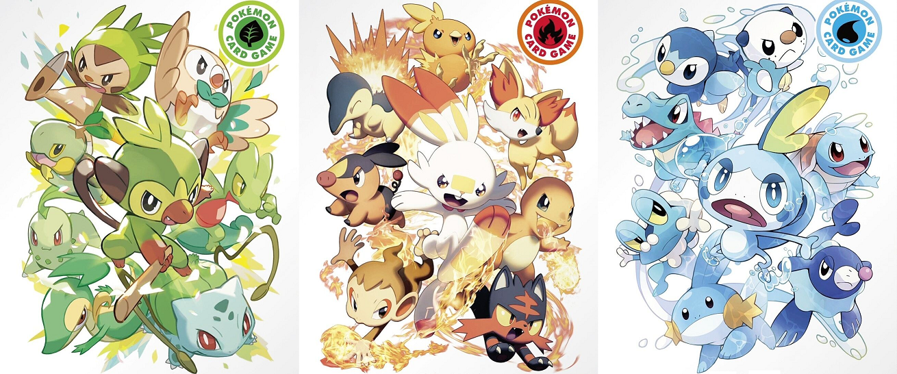 Pokemon Iniciais de Unova