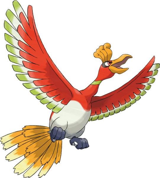 A história de Ho-Oh e Lugia