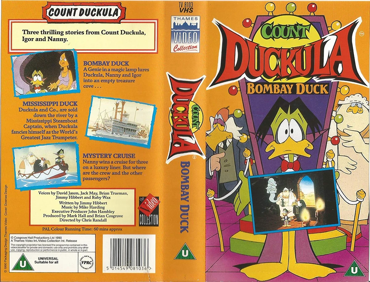 Count Duckula - Bombay Duck | Video Collection International Ltd Fanon ...