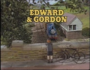 Original 'single episode' title card for "Edward & Gordon"
