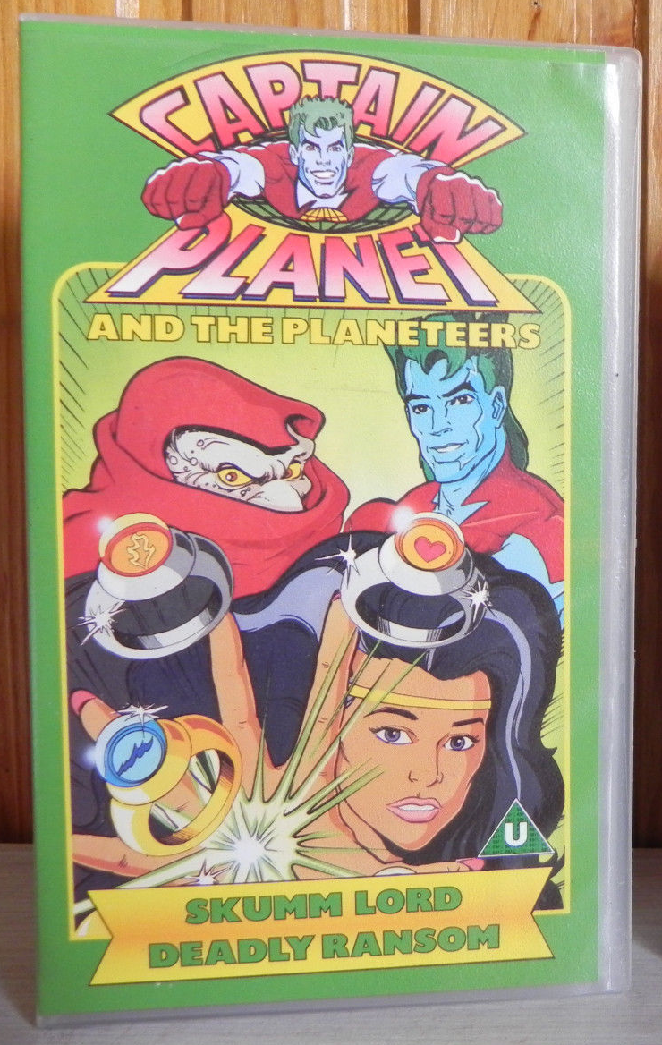 Captain Planet and the Planeteers 35mm Photo Slides Press Kit Promo Lot of 16