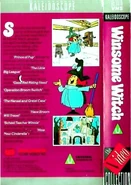 Back cover and spine