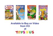 4 VCI Children's Videos at Toys R Us (1997)