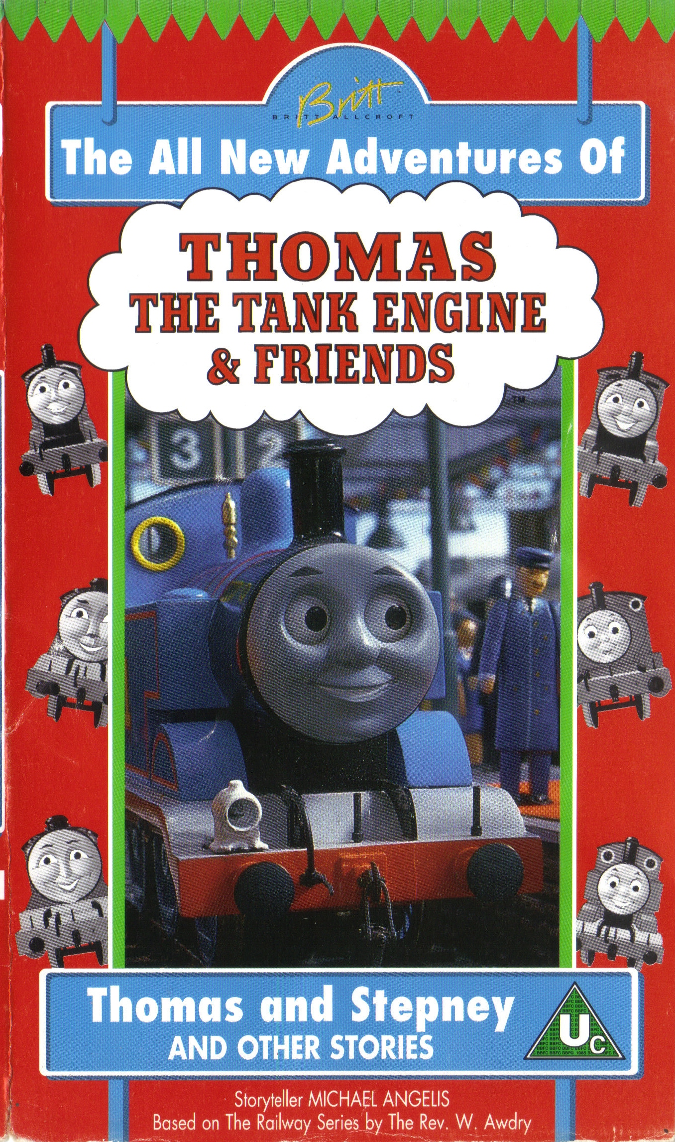 thomas the tank engine and friends vhs