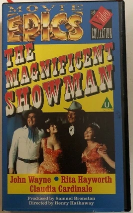 The-Magnificent-Showman-VHS-Video-Retro-Supplied-by