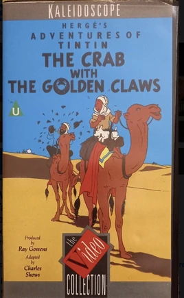 Herge's Adventures of Tintin - The Crab with the Golden Claws (UK VHS 1986)