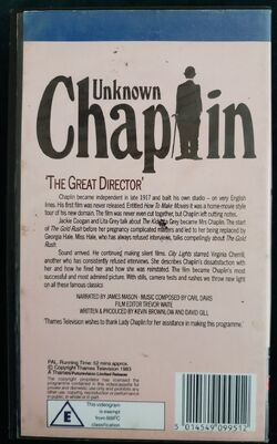 VHS - Unknown Chaplin. 3 Volume Set. 26359036439| eBay