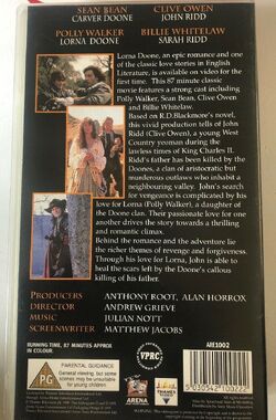 Lorna Doone | Video Collection International Wikia | Fandom
