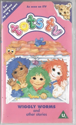 Tots TV Wiggly Worms and Other Stories (UK VHS 1994) (6)