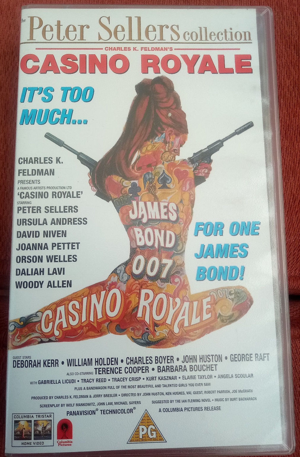 casino royale 1967 dvd cover