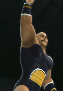 Nappa depicted using WWE 2K14