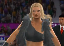 Ayla depicted using WWE 2K14