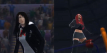 Team Rockette depicted using WWE 2K14