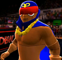 Geno depicted using WWE 2K14