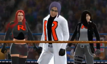 Team Rocket depicted using WWE 2K14