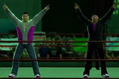 The 3rd Street Saints depicted using WWE 2K14