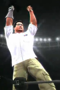 AVGN depicted using WWE '13