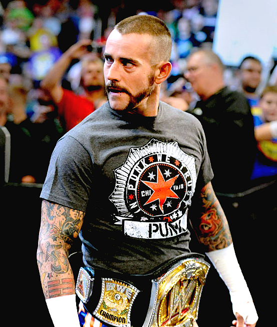 Punk looks like homeless guy with the beard and short hair style   Wrestling Forum