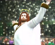 Jesus Christ depicted using WWE 2K14
