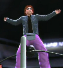 Gary Oak depicted using WWE 2K14