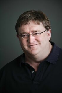 Meanwhile in steam, Gabe Newell