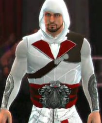 Ezio Auditore da Firenze depicted using WWE 2K14