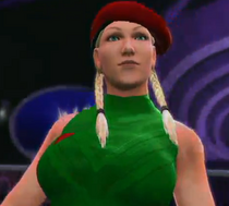 Cammy depicted using WWE '13