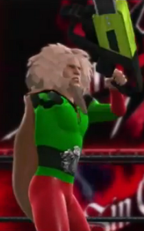 Banon depicted using WWE 2K14