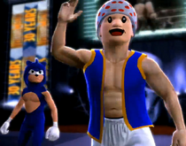 Sonic Truffle depicted using WWE 2K14